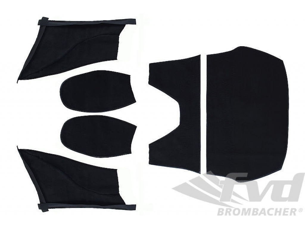 Carpet Set 964 RS / RS Tribute - Rear - Black