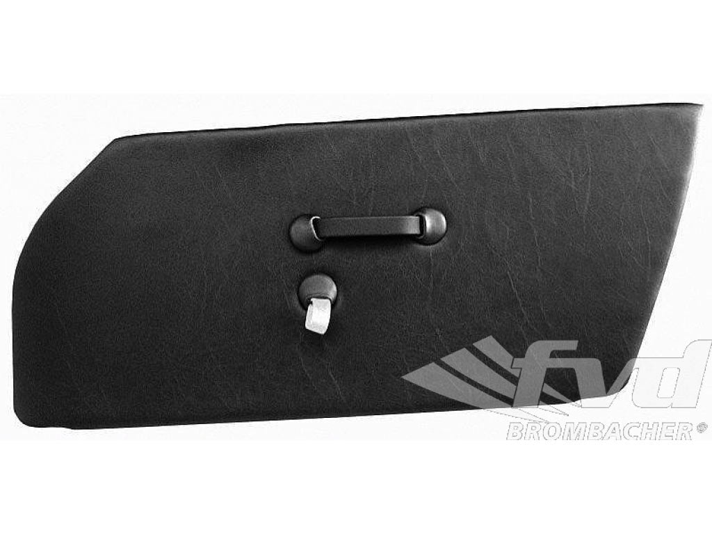 Rs--inner door panel black leatherette door straps indian red