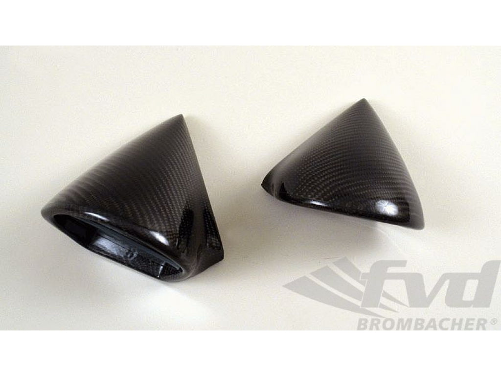 Mirror Set - RS - Polished Carbon incl. glasses