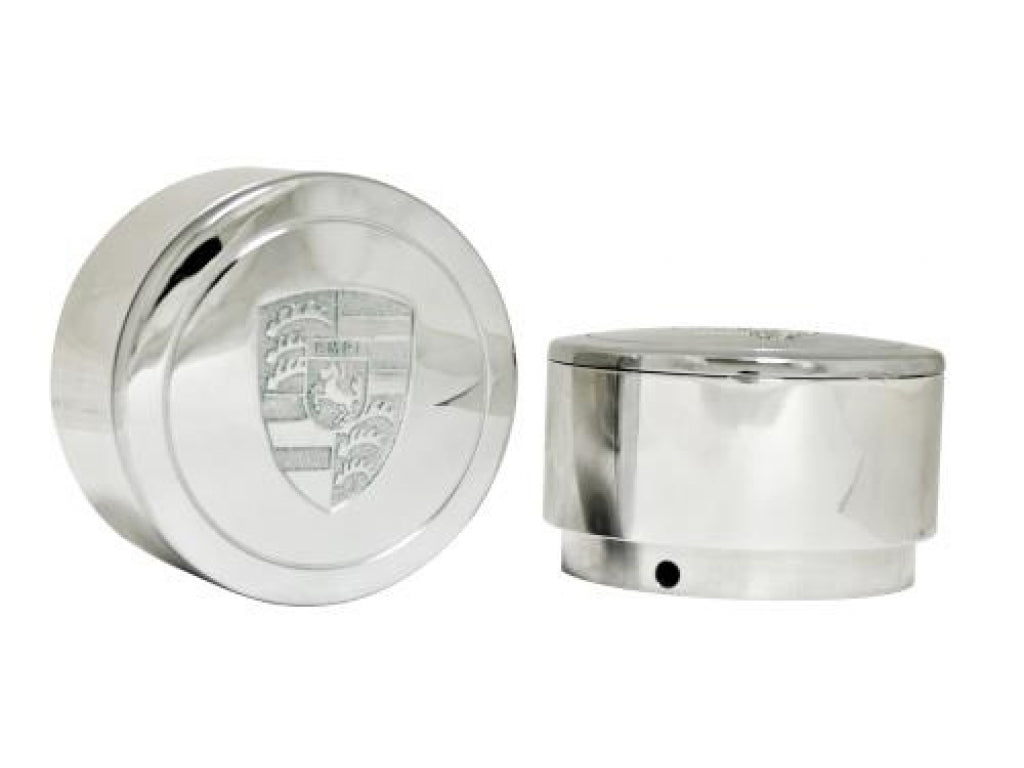 empi wheel cap Deluxe Polished Aluminum Billet Wheel Cap, Pair