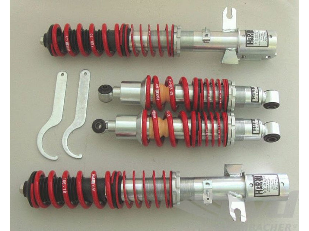 H&R Sport suspension Clubsport Nurburgring (TUV) for 18mm Sring strut mounting and Alu. Rear axle