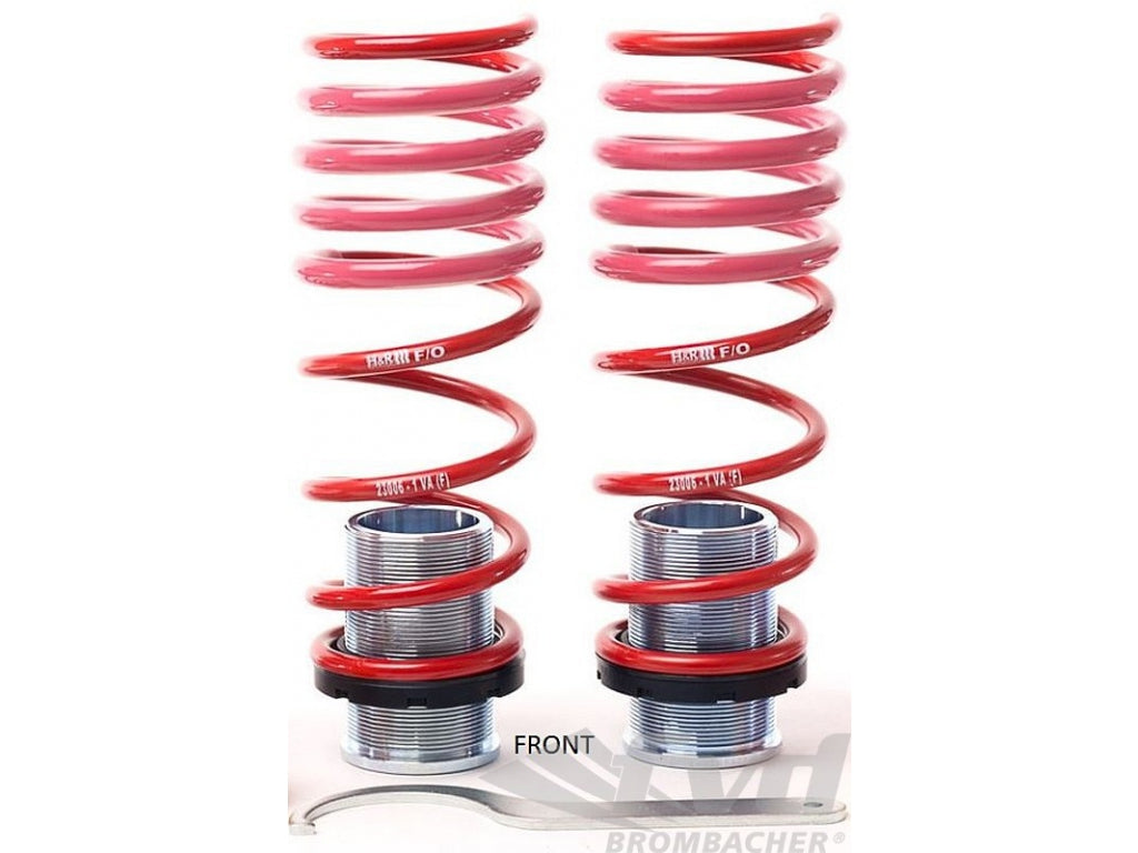 VTF Adjustable Lowering Springs 981 / 718 - H&R - With or Without PASM - TUV Approved