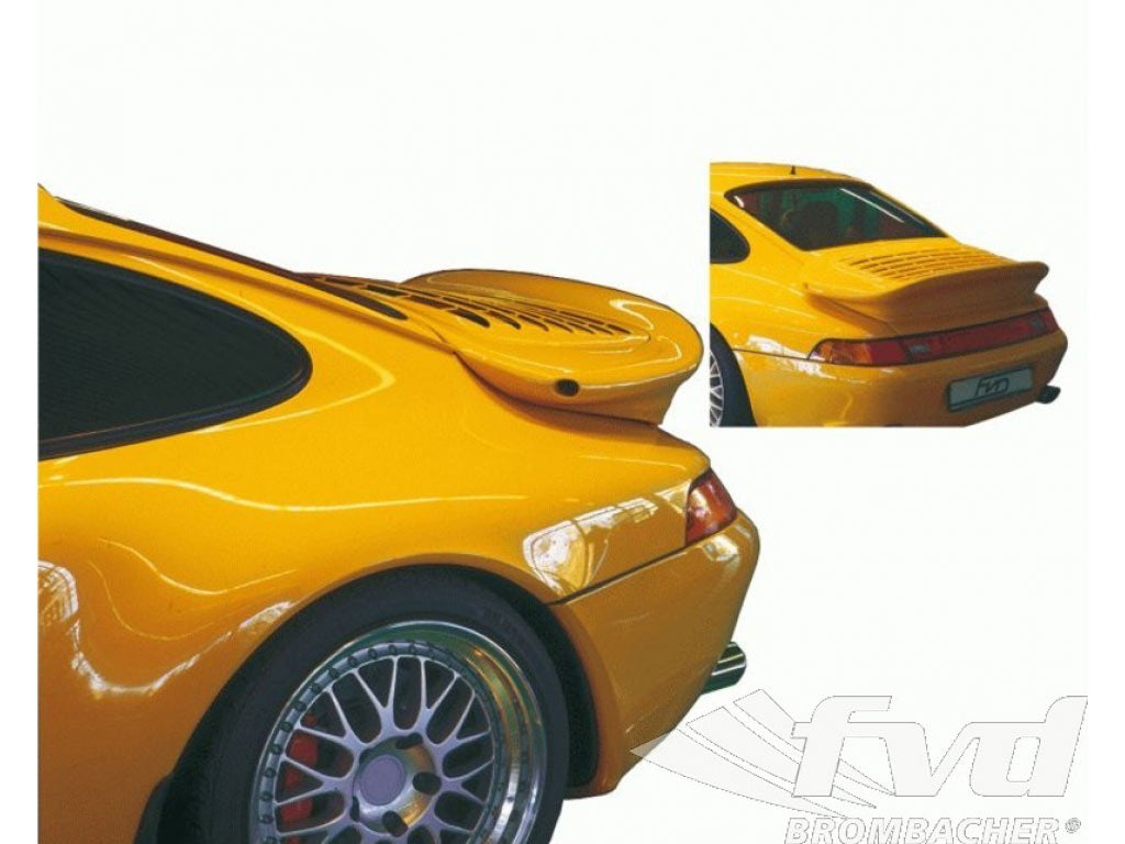 rear spoiler 993 with intercooler vents