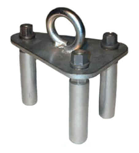 Tri-Pod Lug Nut Tie Downs designed for boxster
