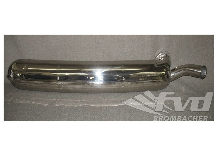 muffler 911 76-89 2.7,3.0,3,2 steel