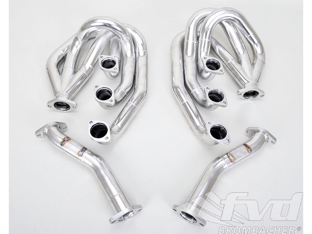 Racing Headers, with Connecting Pipes, No Heat