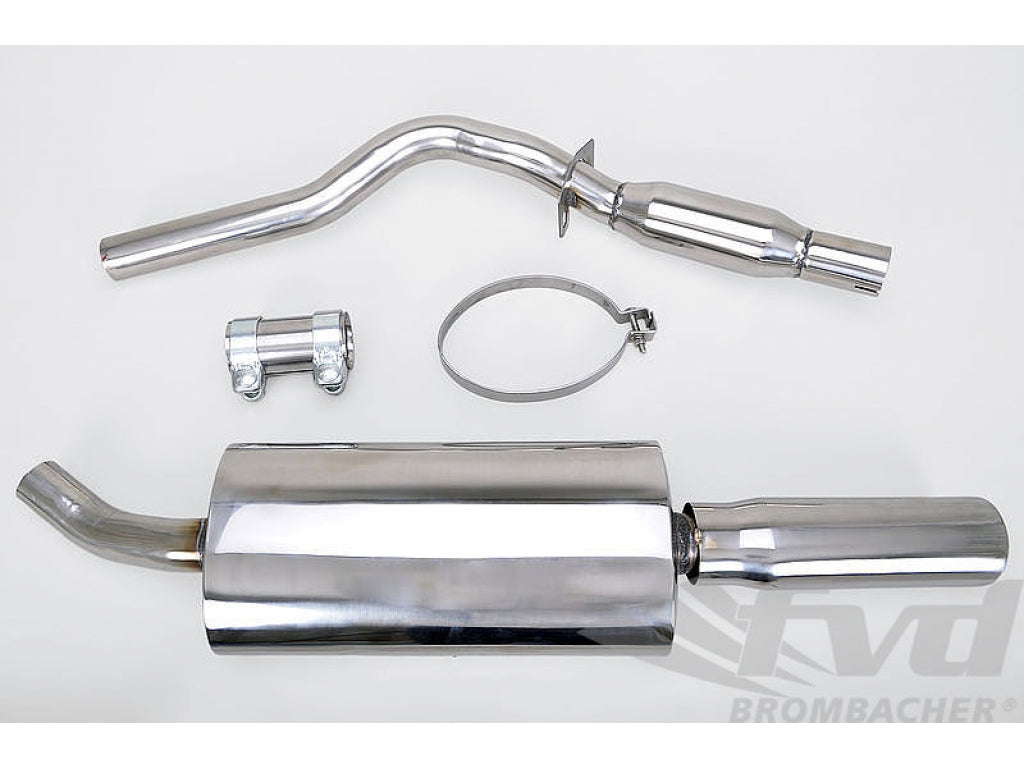 Sport Muffler 924 2.0 L 1976-85 - Stainless Steel