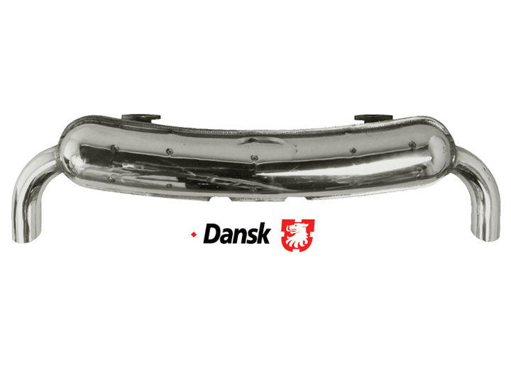DANSK Sport Muffler, Polished Stainless Steel