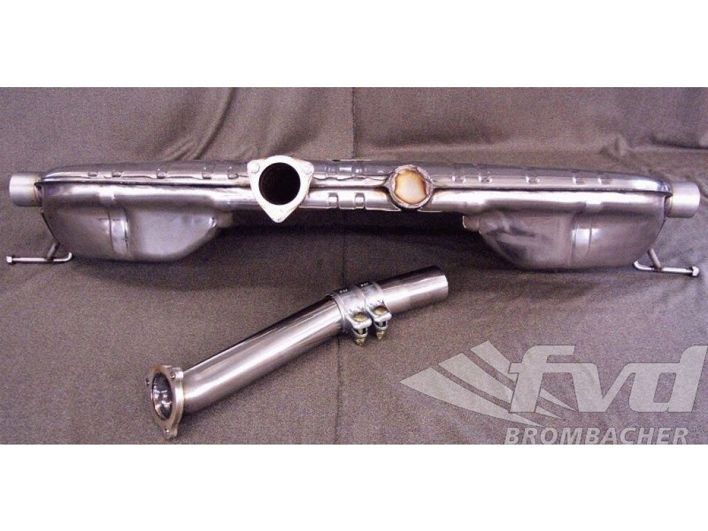 Cayenne V6 07- TUV Sport Exhaust Facelift
