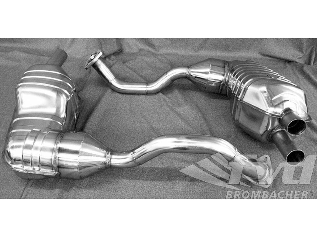 Boxster/Cayman Export Sport Muffler (no Catalytic) Sound Version