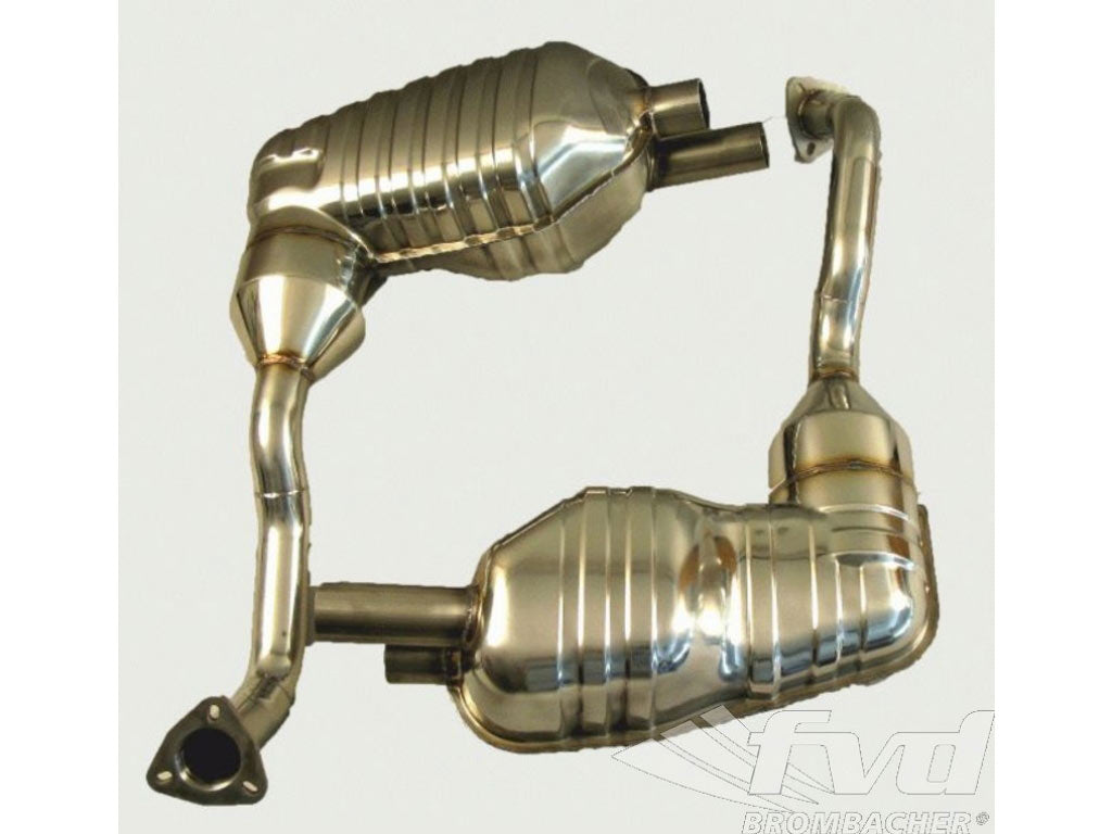 987/Cayman facelift TUV Sport Muffler (With Sport Catalytics) 200cells