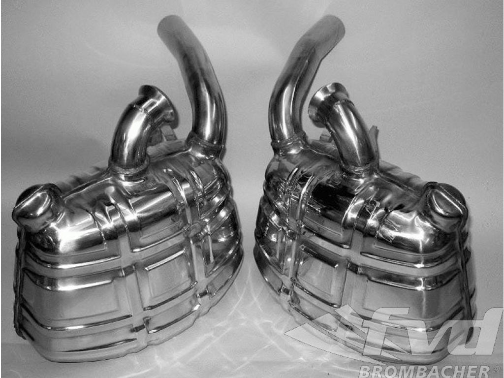 muffler set 996 Sport OE-Look TUV approved