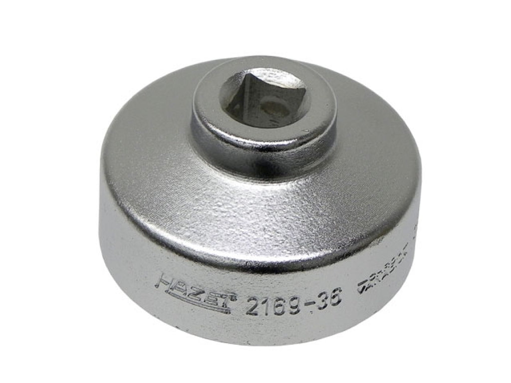HAZET Engine Oil Filter Wrench - 36 mm, 6-Point - 3/8