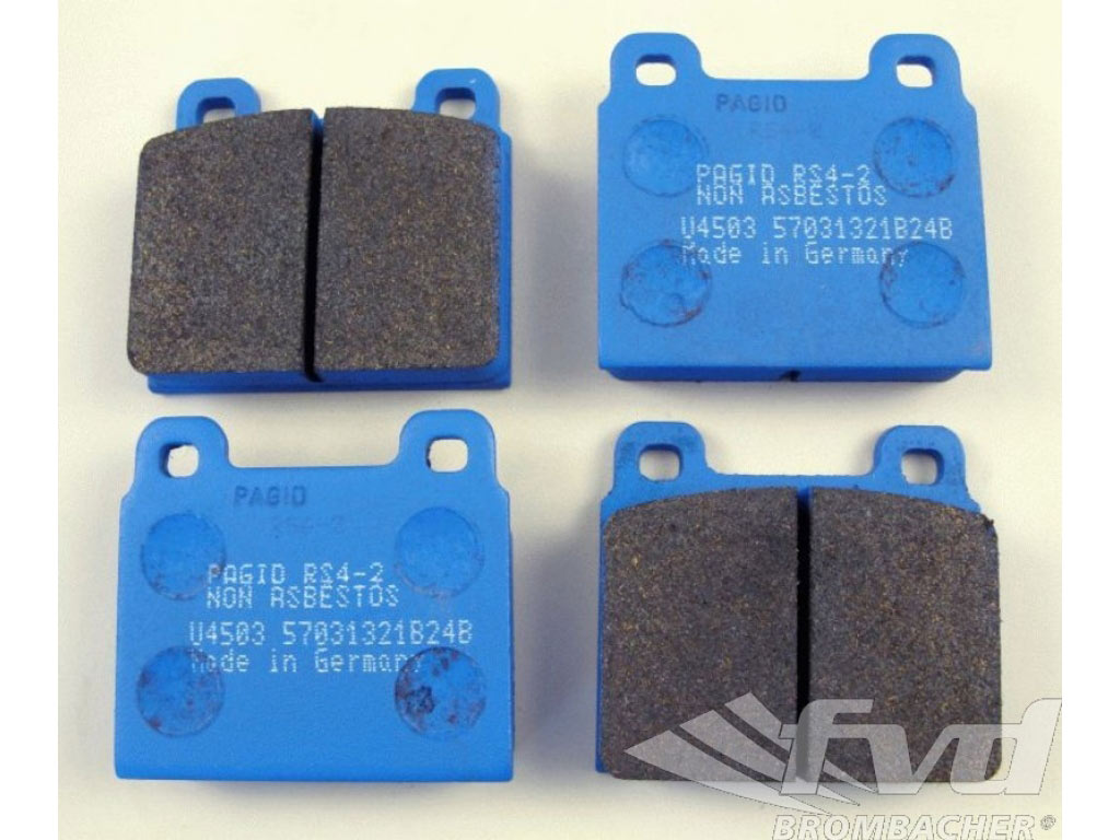PAGID Racing Brake Pads blue 911 -83