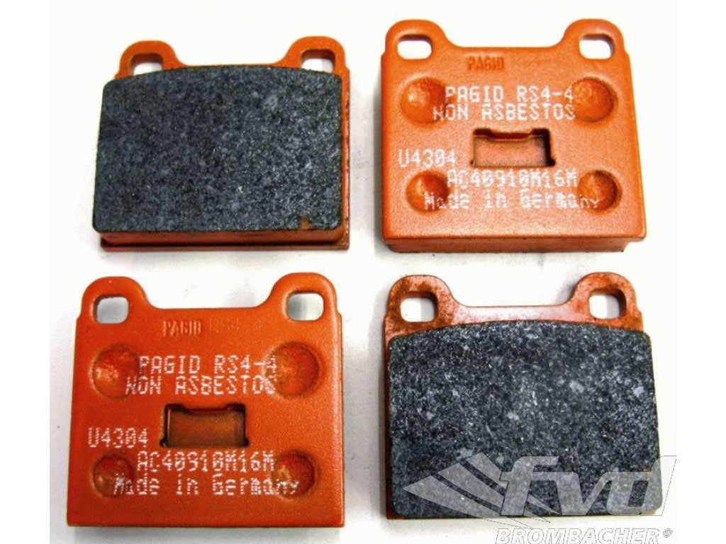 PAGID Racing Brake Pads - orange 911 -89,