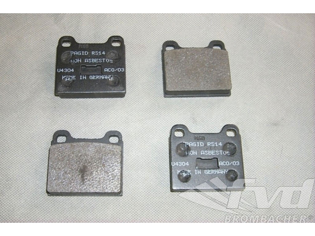 PAGID Racing Brake Pads - black 911 -89,