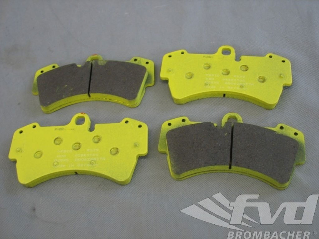 PAGID Racing Brake Pads - yellow
