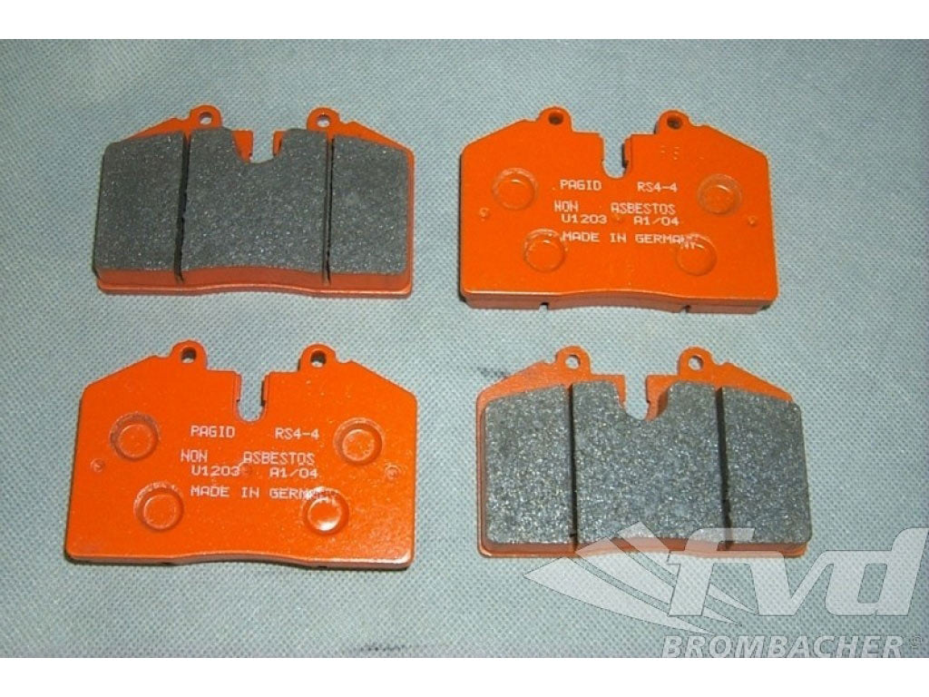 PAGID Racing Brake Pads - orange E12 034 401 0