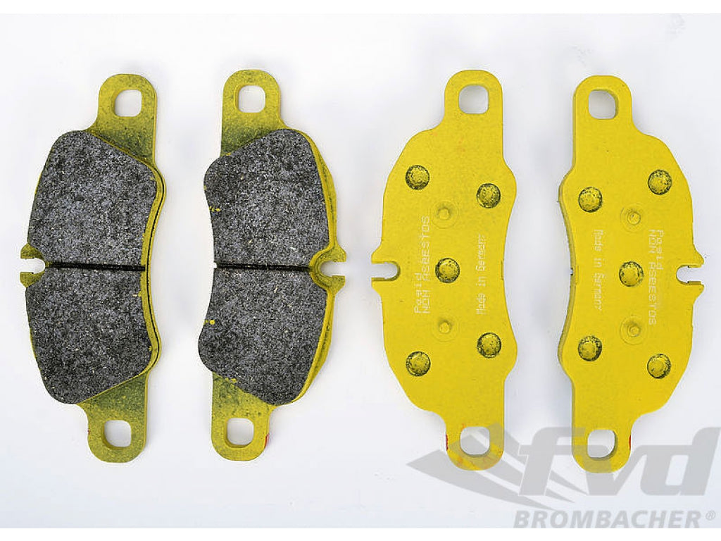Racing Brake Pad Set - PAGID - RSL 29 - YELLOW - 8074 RSL29 - 18.5mm