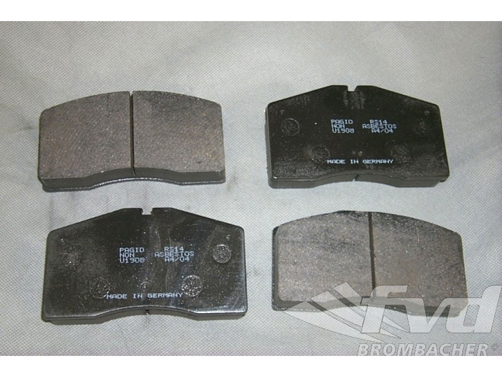 PAGID Racing Brake Pads - black (380mm)