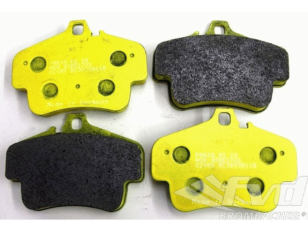PAGID Racing Brake Pads - yellow RS 29