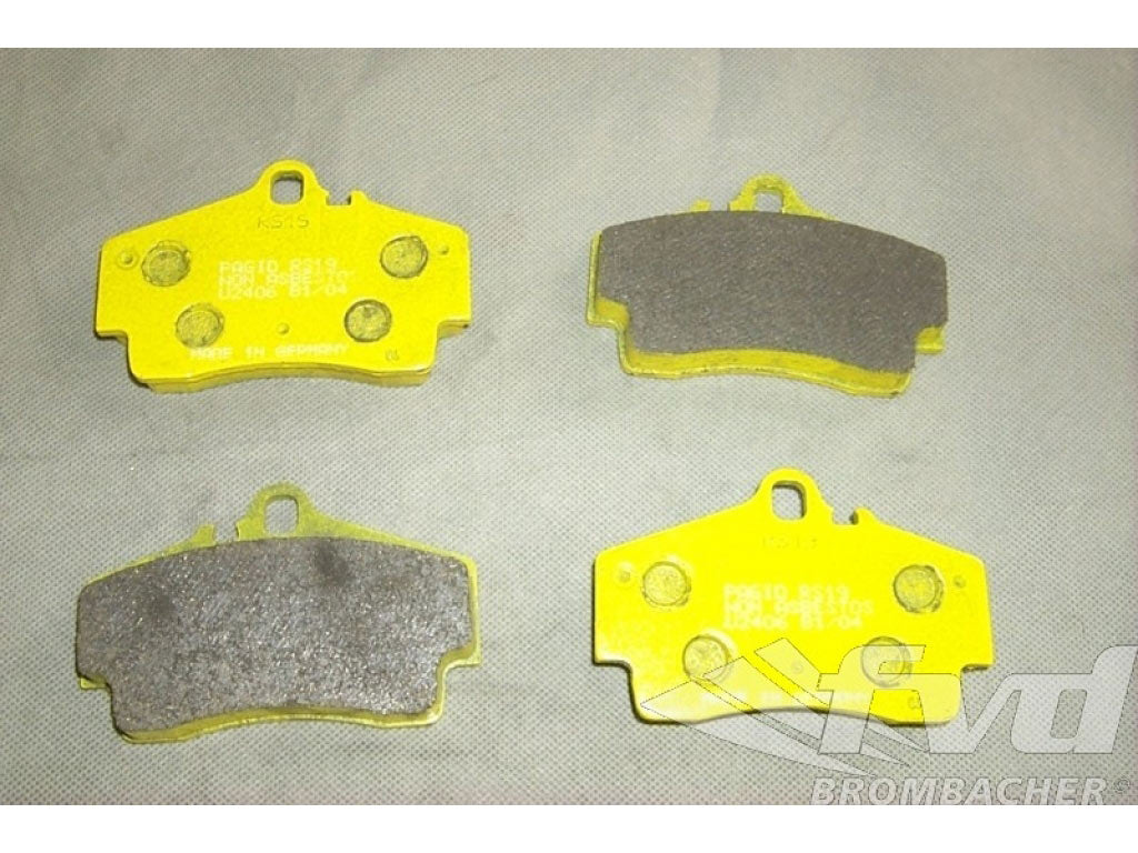 PAGID Racing Brake Pads - yellow RS 19