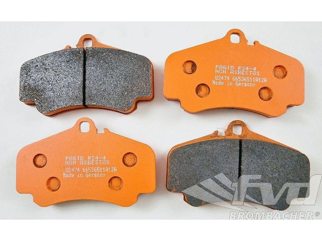 PAGID Racing Brake Pads - orange