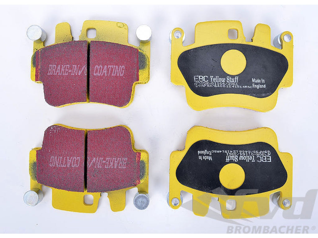 Racing Brake Pads Set EBC Yellowstuff (street legal)