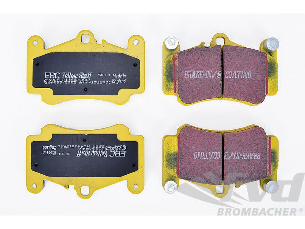 Racing Brake Pads Set EBC Yellowstuff (street legal)