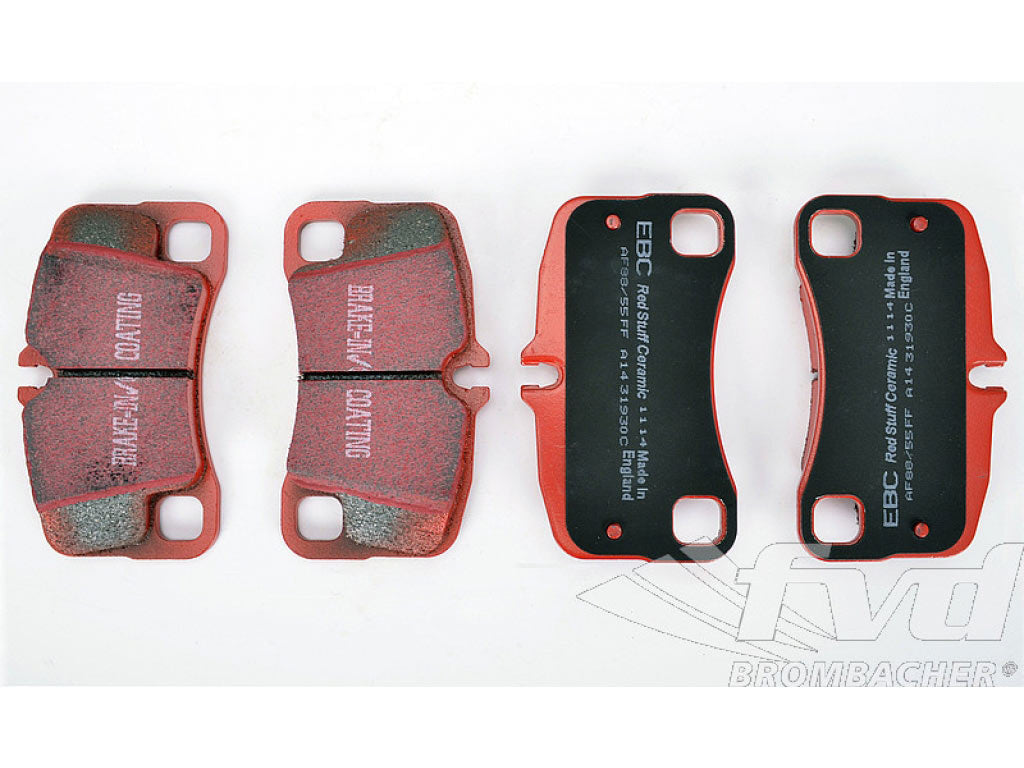 Clubsport Brake Pads Set EBC Redstuff (street legal)