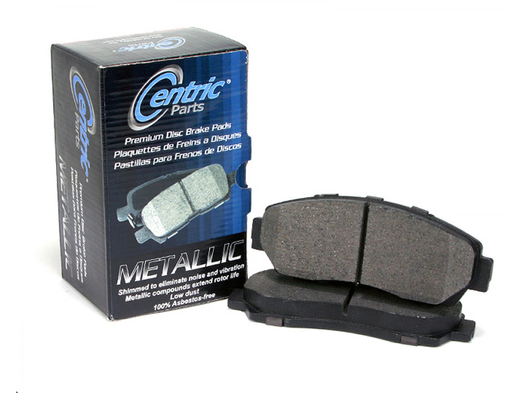 Centric Premium Ceramic Brake Pads with Shims Front