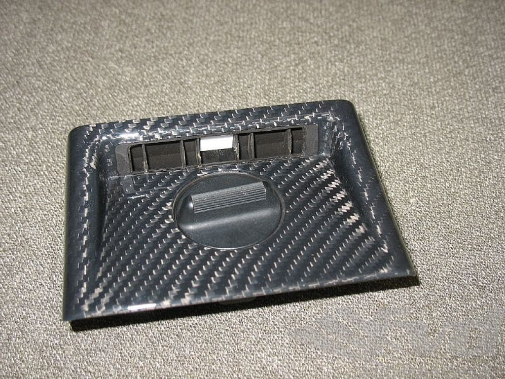 Switch Cover 964 C2 - Lower - for Spoiler - Carbon - Without Core Charge
