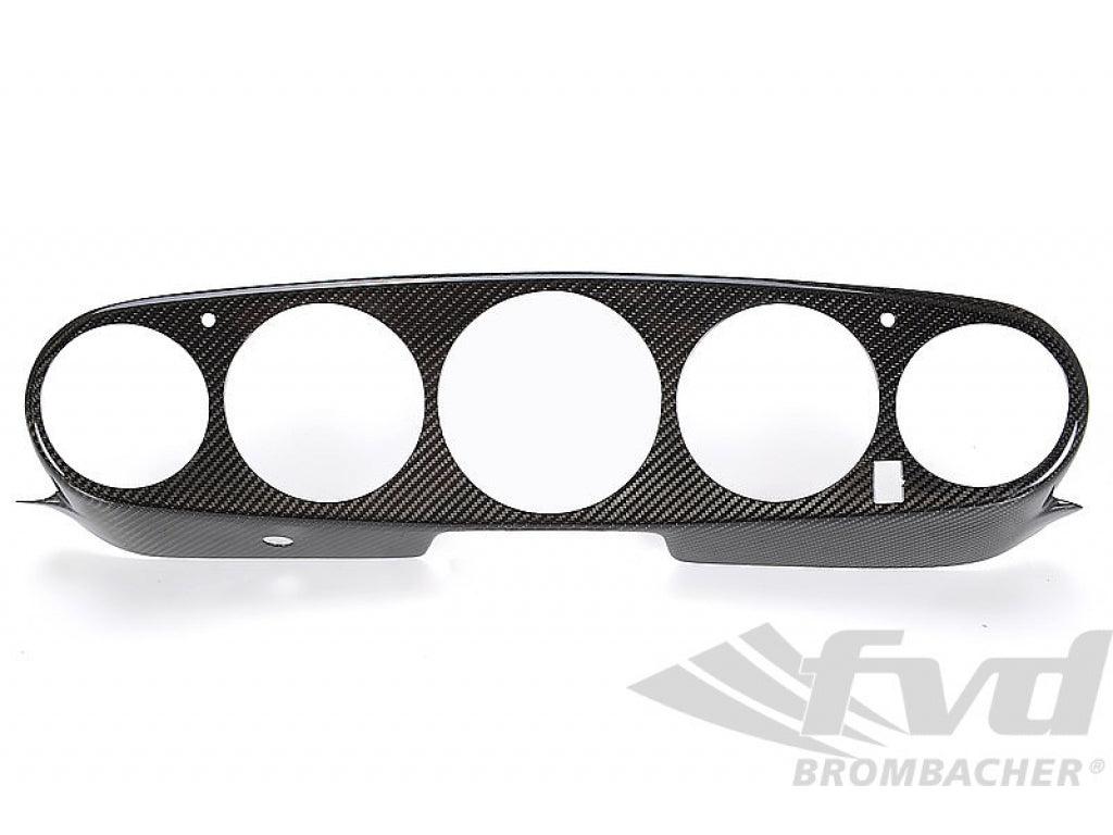 Instrument Trim 964 / 993 - LEFT HAND DRIVE - Carbon Overlay