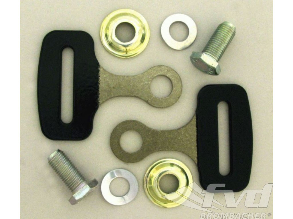 Schroth screw fitting set 3 webbing B 23 C (2) with 7/16 screws, springs and wagon wheel