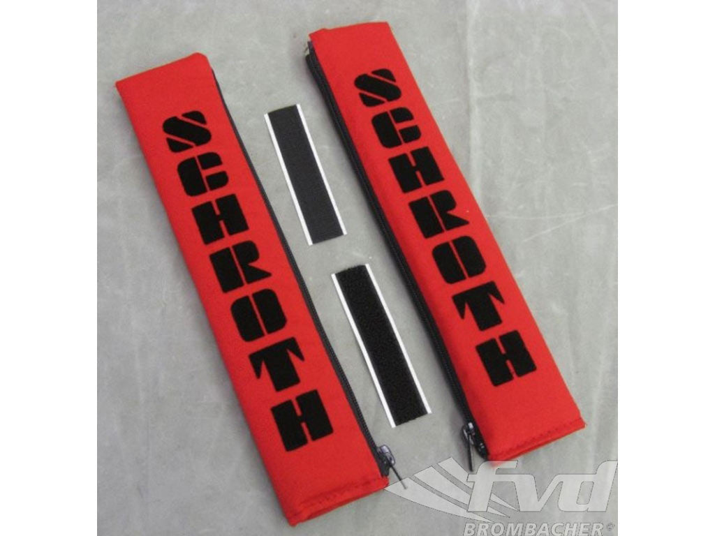Schroth Shoulder strap cushion set 50mm red