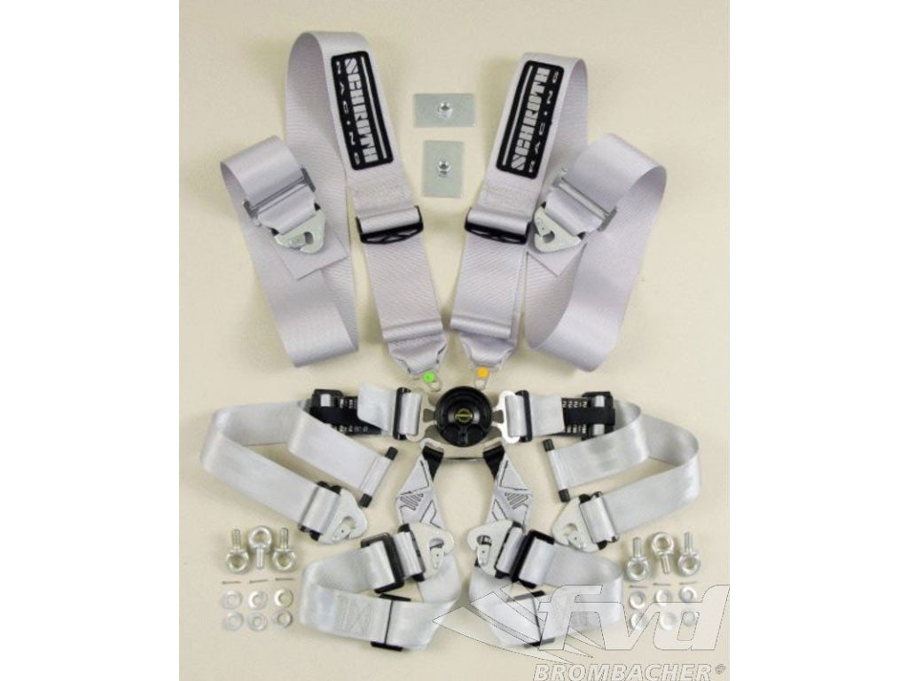 Schroth 6 point belt profi 2-6 75/50mm silv