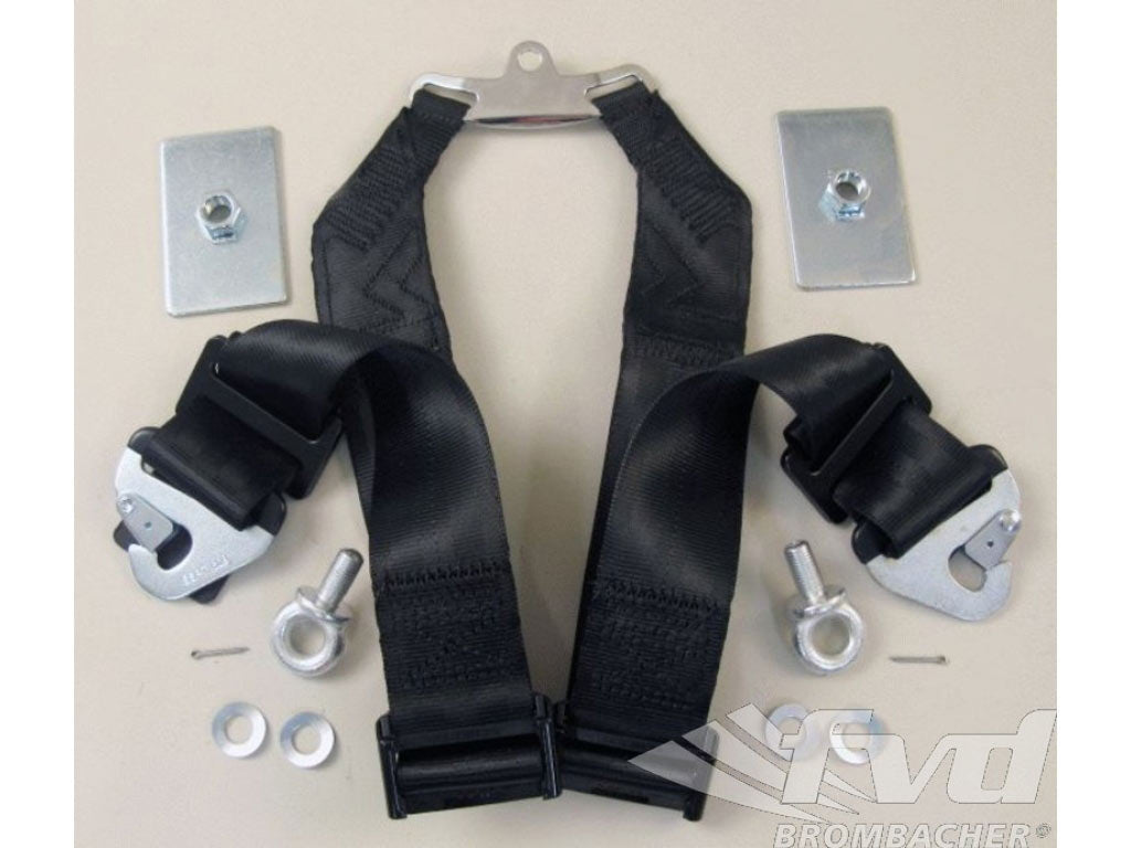 Schroth CROTCH STRAP PROFI II AND III 5 POINT BLACK