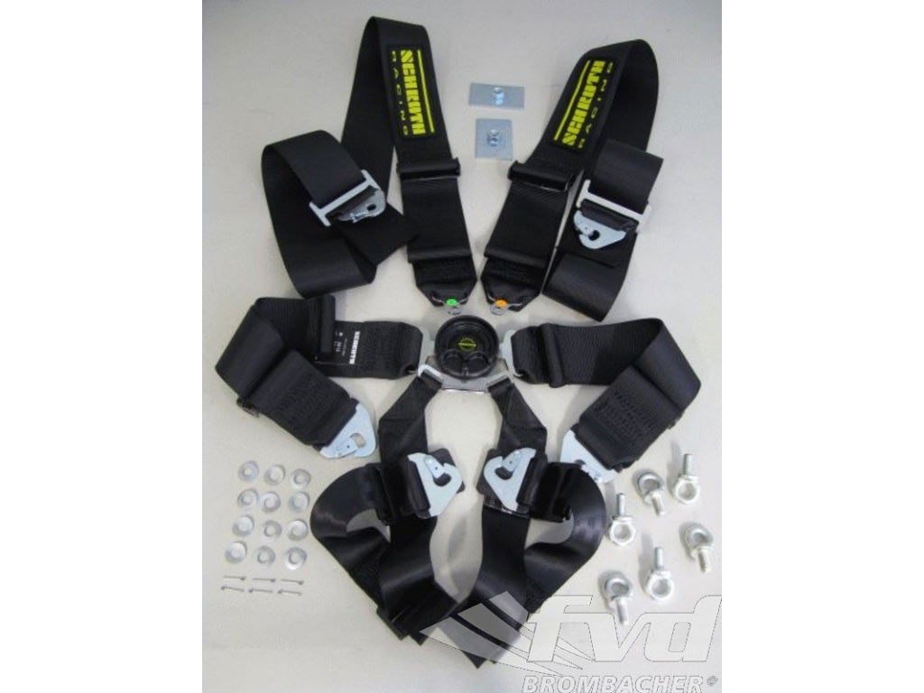 Schroth Seat Belt Profi III-6-P. black 76mm