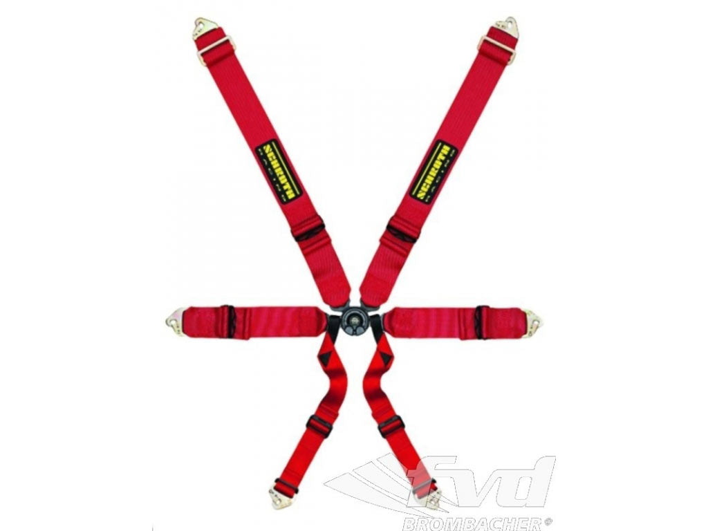 Schroth 6 point belt hybrid 3 75/75mm black