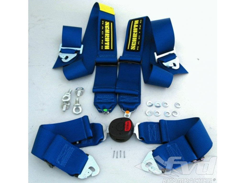 Schroth Seat Belt Profi III-FE-4-P.ASM blUE LEFT (Snap-hook Attachement)