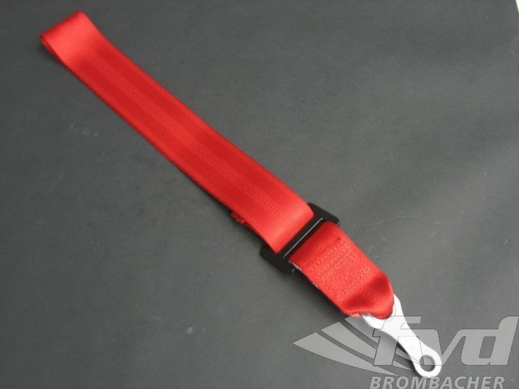 Adjustable Tow Strap Red (40cm) for screw 7/16 (12mm)