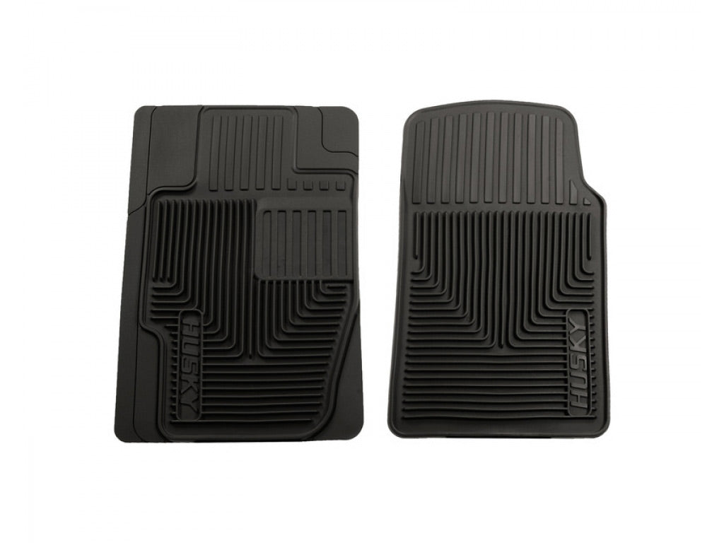 Husky Liners Front Floor Mats | Heavy Duty Floor Mats Black