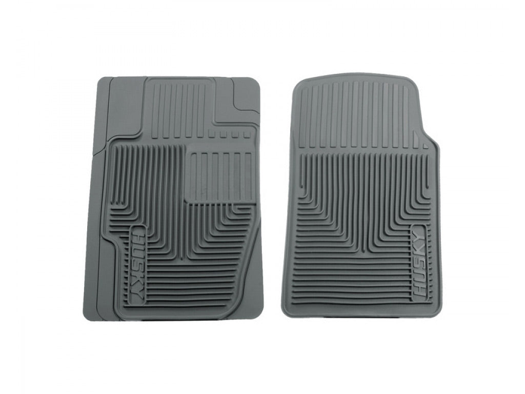 Husky Liners Front Floor Mats | Heavy Duty Floor Mats Grey
