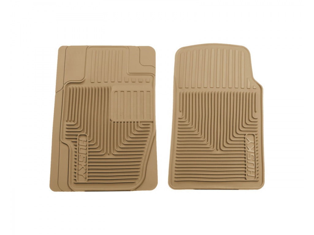 Husky Liners Front Floor Mats | Heavy Duty Floor Mats Tan