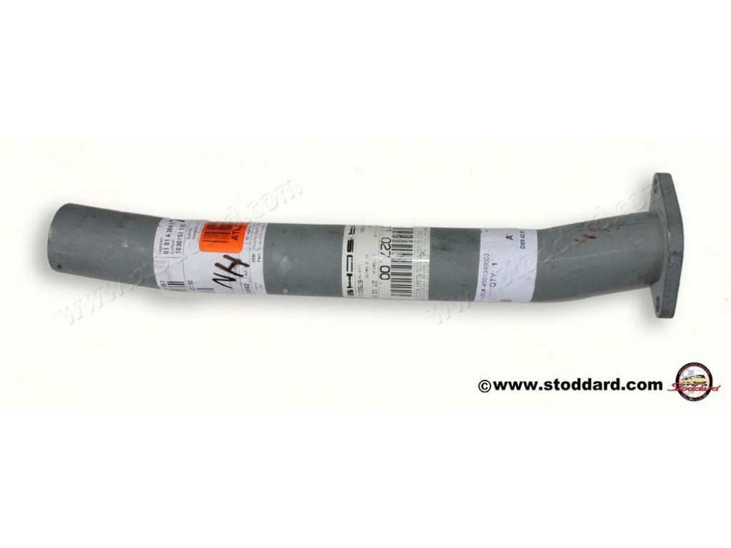 Exhaust Connecting Tube Upper Left For 356 Four Cam Carrera