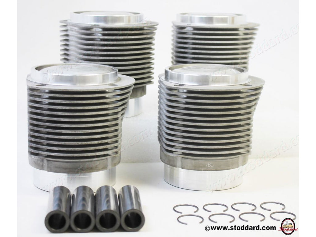 Mahle Nikasil Pistons and Cylinders, Set of Four, 82.50mm for 356SC and 912 61610390406