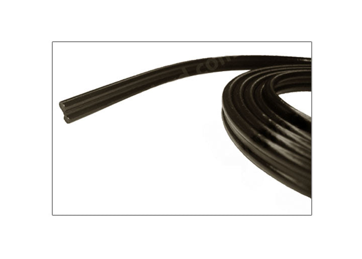 356B-C Plastic profile under chrome strip