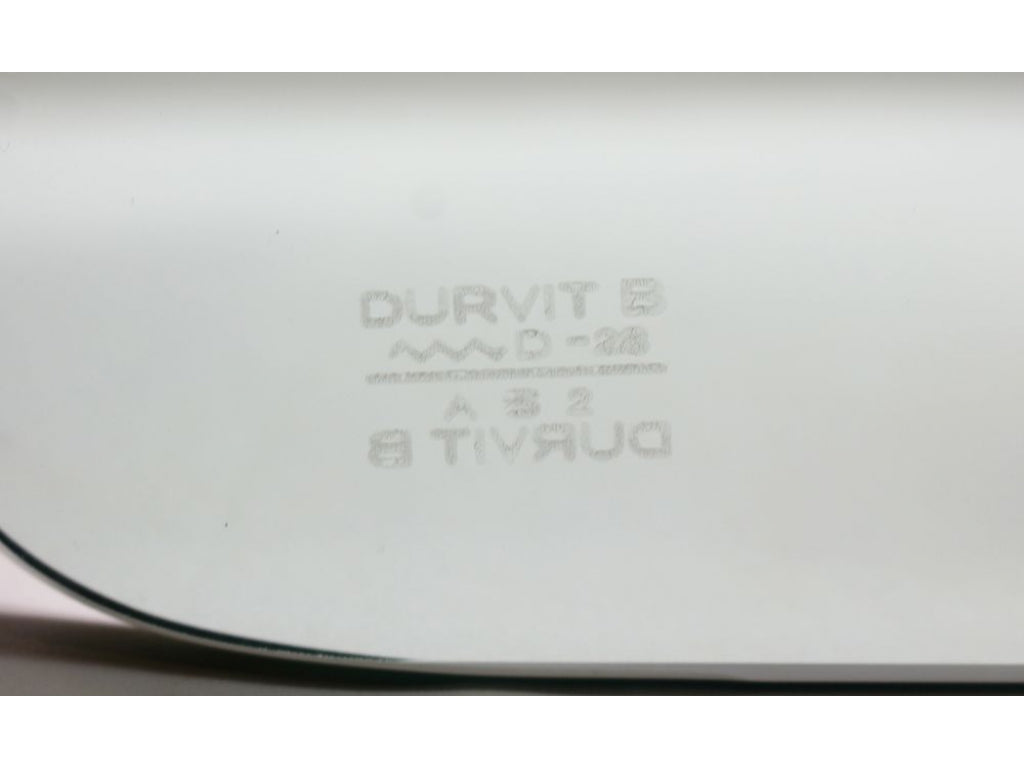 Vent Window Glass, Tinted, Left or Right for 356B 356C Coupe With Original Small DURVIT Markings