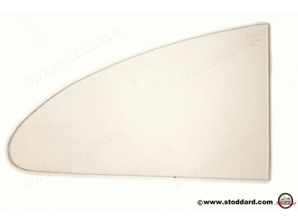 Rear Quarter Glass, Clear, for 356 356A 356B 356C Coupe