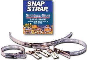 Exhaust Insulating Wrap, Snap Strap Kit (6 Cylinder)